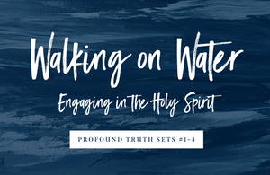 Walking On Water: Participant Guide Cards Sets 1-4